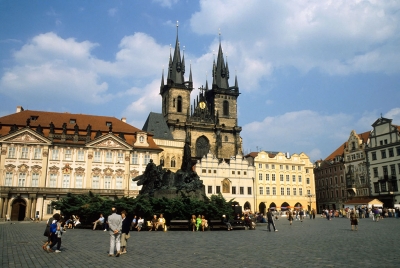 布拉格旧城广场