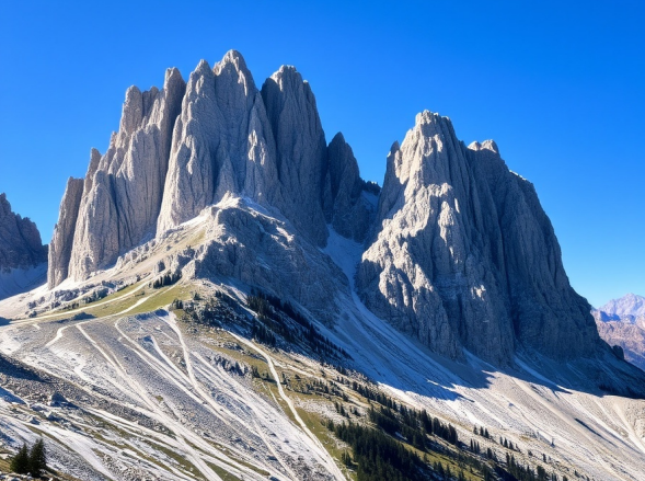 [刀锋山Seceda]全景照片