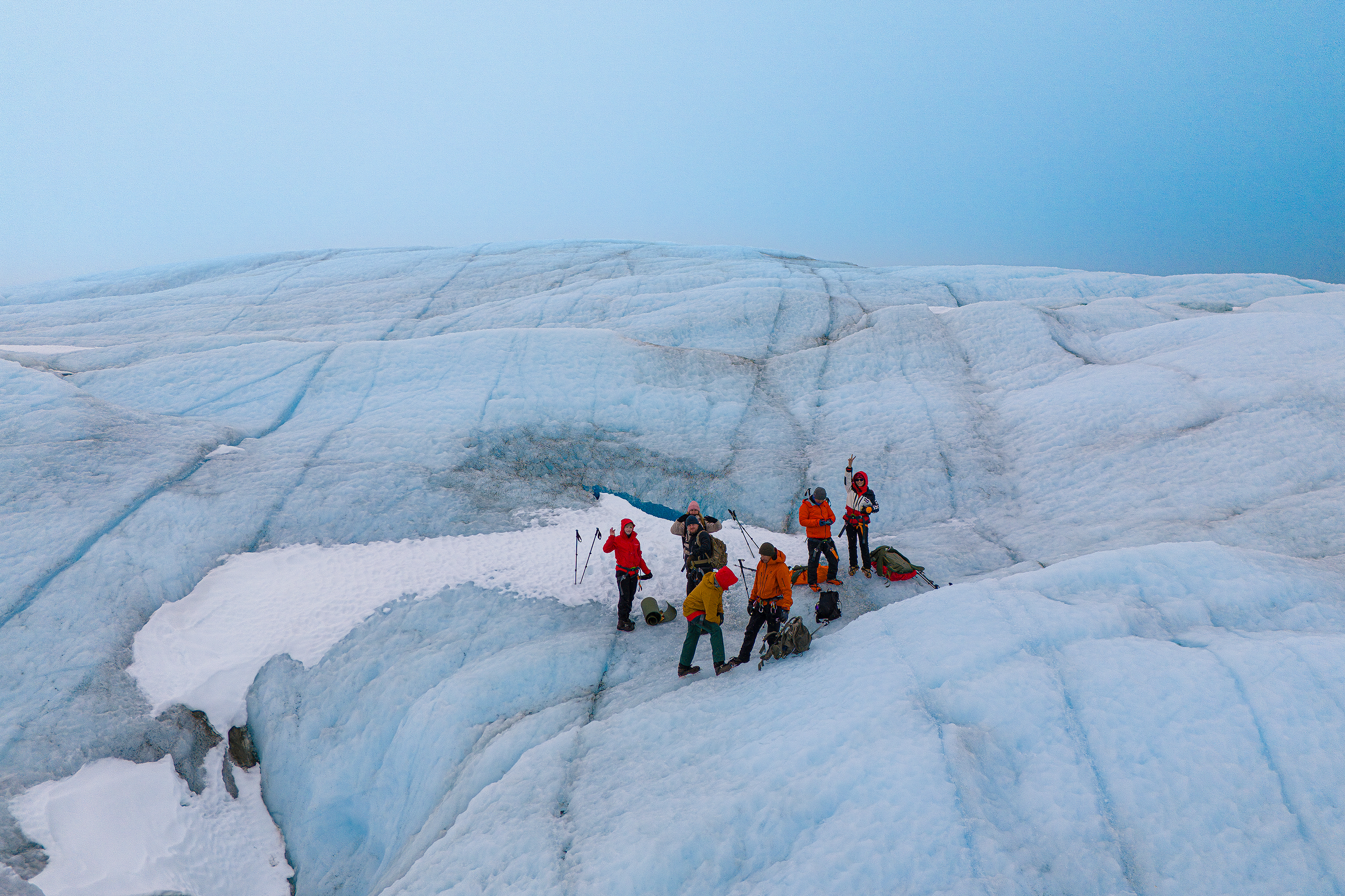[探索神秘冰川]全景照片
