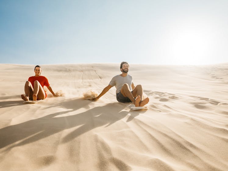 [安娜湾滑沙]全景照片