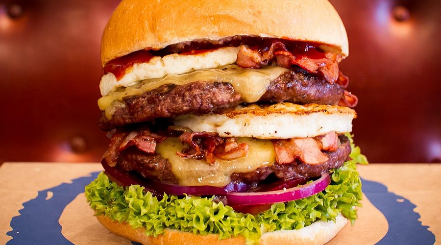 [皇后镇大汉堡]全景照片